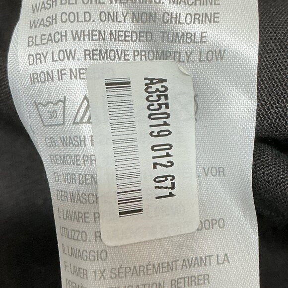 XS Denim Jacket Black Women With Control PTP:18.50" - Picture 10 of 11